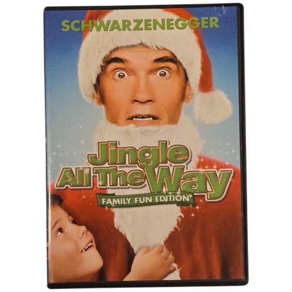 Jingle All The Way DVD Family Fun Edition Starring Arnold Schwarzenegger - Picture 1 of 6